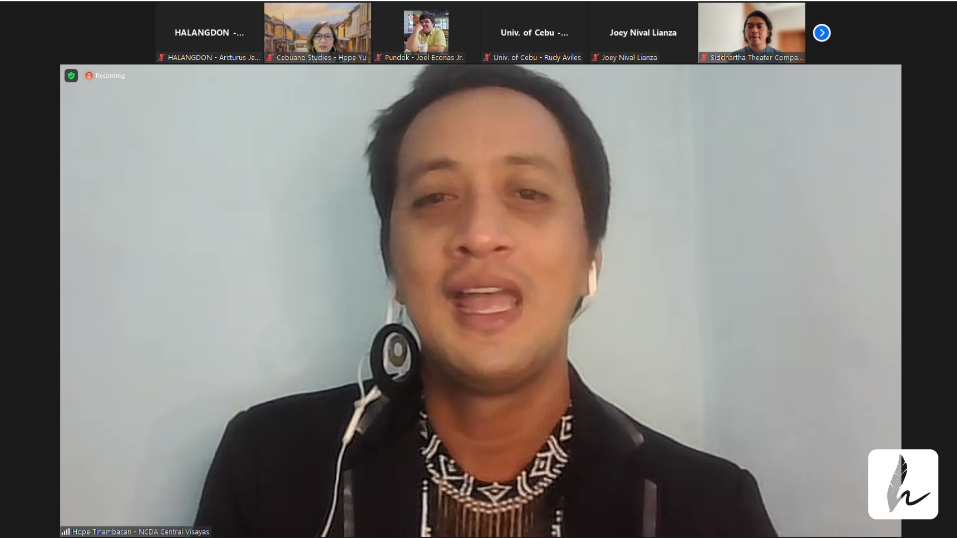 NCCD Regional Coordinator Earnest Hope Tinambacan