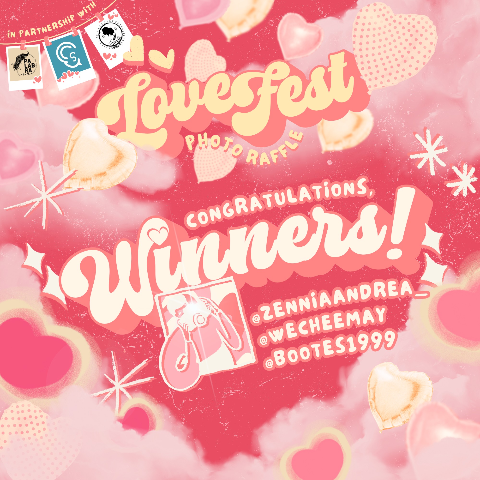 DCLL Lovefest 2024 Photobooth Winners